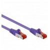 Cavo di rete Patch in rame Cat. 6 Viola SFTP LSZH 5m ICOC LS6-050VLG
