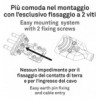 Presa Mobile in Gomma 10/16A 2P+T 250V Nero IPW-RUB-PR16B