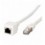 Cavo Patch RJ45 di Prolunga CAT 6A S/FTP AWG26 1m Bianco
