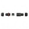 Connettore Impermeabile per Cavo IP68 da Esterno Lunghezza 7.5 cm