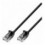 Cavo Patch di Rete Cat.6 UTP Slim 1m Nero