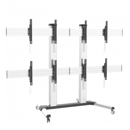 Supporto a Pavimento per 4 TV LCD/LED 32-55'' per Video Wall ICA-TR4VW