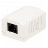 Presa a Muro con 1 Frutto RJ45 Cat.6 UTP Beige IWP-MD SC-1F6UT