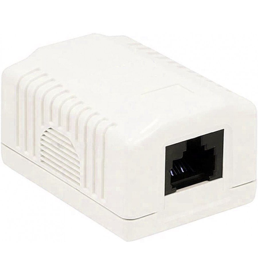 Presa a Muro con 1 Frutto RJ45 Cat.6 UTP Beige IWP-MD SC-1F6UT Techly  Professional