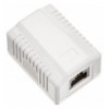 Presa a Muro con 1 Frutto RJ45 Cat.6 UTP Beige