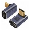 Adattatore USB-C™ Maschio/Femmina Angolato 90° 40Gbps 4K e 8K IADAP USB4C-40G