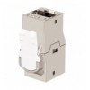 Adattatore Modulare Keystone RJ45 Accoppiatore di Rete Cat.6A F/F Schermato FTP