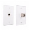 Adattatore Modulare Keystone RJ45 Accoppiatore di Rete Cat.6A F/F Schermato FTP