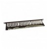 Pannello Patch STP 24 Posti RJ45 19'' 1U Cat.6A Nero