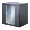 Armadio Rack 19'' a Muro 13U P 600mm Porta Vetro Nero I-CASE EW-2813BK6