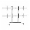 Supporto a Pavimento per 4 TV LCD/LED 32-55'' per Video Wall ICA-TR4VW