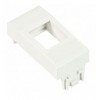 Adattatore Frutti RJ45 per Placca Compatibile con BTicino Luna Bianco IWP-MD ADAPT/LUNA