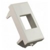 Adattatore Frutti RJ45 Compatibile con BTicino Axolute Bianco IWP-MD ADAPT/AXWH