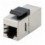 Accoppiatore RJ45 Cat5e Keystone F/F FTP Schermato