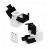 Frutto Keystone RJ45 Cat.6A UTP Tool-Free Bianco Nero