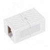 Accoppiatore Modulare Cat.6 RJ45 F/F UTP Bianco