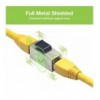Adattatore Modulare Keystone RJ45 Accoppiatore di Rete Cat.6 F/F Schermato FTP
