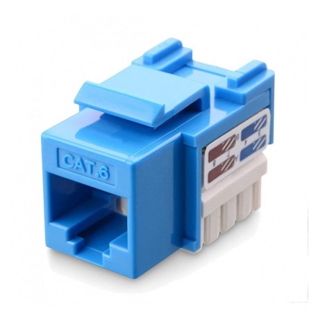 Frutto Keystone RJ45 Cat.6 UTP IDC 90° Blu IWP-MD C6/BLT