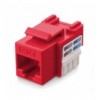 Frutto Keystone RJ45 Cat.6 UTP IDC 90° Rosso IWP-MD C6/REDT