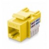 Frutto Keystone RJ45 Cat.6 UTP IDC 90° Giallo IWP-MD C6/YET