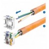 Frutto Keystone RJ45 Cat.6A STP Tool-Free