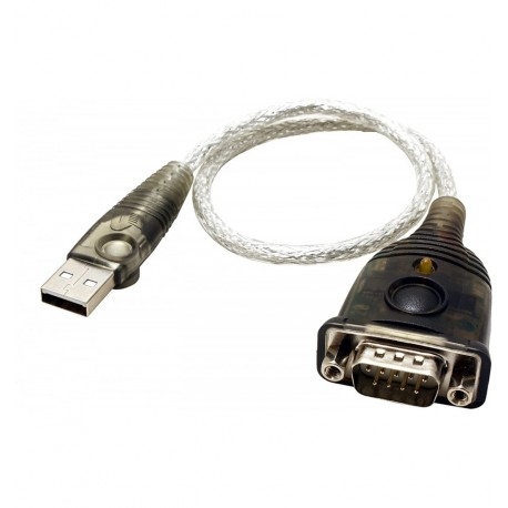 Convertitore Adattatore da USB a Seriale RS-232 con LED 33 cm