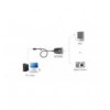 Convertitore Adattatore da USB a Seriale RS-232 con LED 33 cm, UC232A-AT