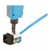 Frutto Keystone RJ45 Cat.5E UTP IDC 90° Nero