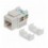 Frutto Keystone RJ45 Cat.5E UTP IDC 90° Bianco