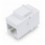 Accoppiatore Keystone RJ45 F/F Cat.5E UTP Bianco