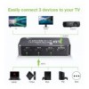 Switch HDMI 2.0b 3in 1out 4K HDR HDCP2.2 con Telecomando