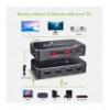 Switch HDMI 2.0b 5in 1out 4K HDR HDCP2.2 con Telecomando