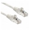 Cavo di rete Patch in Rame Schermato Cat. 5e Bianco F/UTP 0,5 m