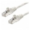 Cavo di rete Patch in Rame Schermato Cat. 5e Bianco F/UTP 1 m ICOC F5E-010-WH