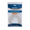 Cavo di rete Patch in Rame Schermato Cat. 5e Bianco F/UTP 3 m
