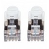Cavo di rete Patch in Rame Schermato Cat. 5e Bianco F/UTP 3 m