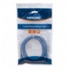 Cavo di rete Patch in Rame Schermato Cat. 5e Blu F/UTP 2 m