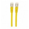 Cavo di rete Patch in Rame Schermato Cat. 5e Giallo F/UTP 1 m