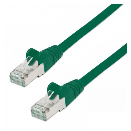 Cavo di rete Patch in Rame Schermato Cat. 5e Verde F/UTP 5 mt ICOC F5E-050-GREE