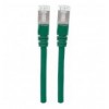 Cavo di rete Patch in Rame Schermato Cat. 5e Verde F/UTP 10 m