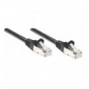 Cavo di rete Patch in Rame Schermato Cat. 5e Nero F/UTP 10 m