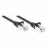 Cavo di rete Patch in Rame Schermato Cat. 5e Nero F/UTP 20 m
