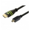 Cavo HDMI™ Highspeed con ethernet channel 1.4 A M/ Micro D M