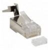 Plug Cat. 6A / 7 / 7A / 8.1 RJ45 Schermato 10pz ICNPL001