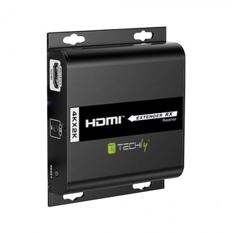 Ricevitore Aggiuntivo per Extender HDMI over IP con PoE IR 4K UHD su Cavo Cat.6 fino a 120m IDATA EXTIP-3834KP6R