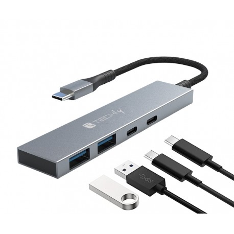 Hub USB3.2 Slim 2 Porte USB-A e 2 Porte USB-C™ IUSB32C-HUB4AC