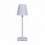 Lampada da Tavolo LED Senza Fili USB-C™ Dimmerabile in Metallo Bianco