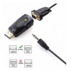 Mini Adattatore da HDMI a VGA con Audio