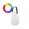 Lampada LED Multicolore Ricaricabile da Tavolo con Maniglia e Telecomando I-LED TABLE2