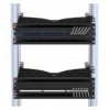 Mensola Gestione Cavi su Rack 19'' 24 Porte P.800 mm